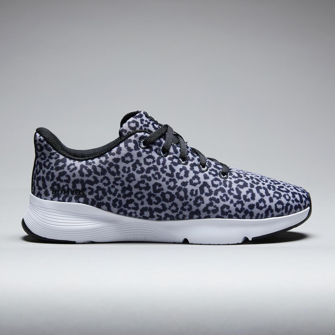 Women Fitness Shoes - 120 - Leopard Print, Black, , large image number 10