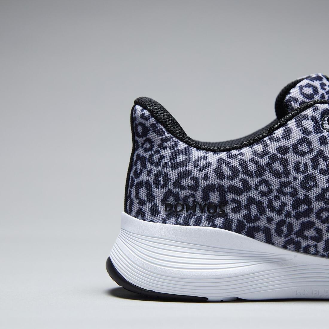Women Fitness Shoes - 120 - Leopard Print, Black, , large image number 11