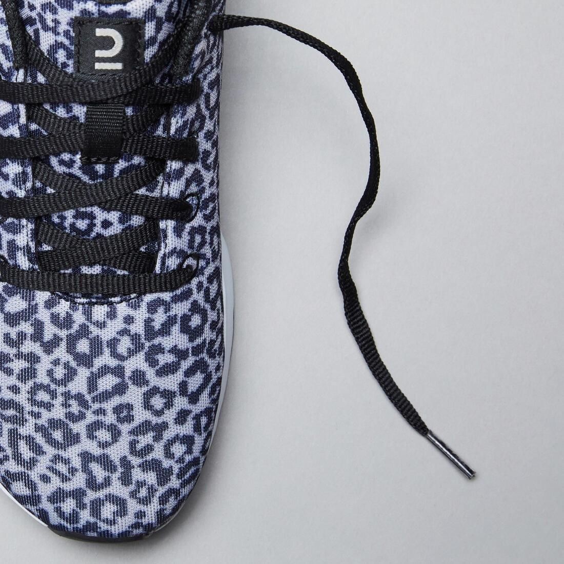 Women Fitness Shoes - 120 - Leopard Print, Black, , large image number 12