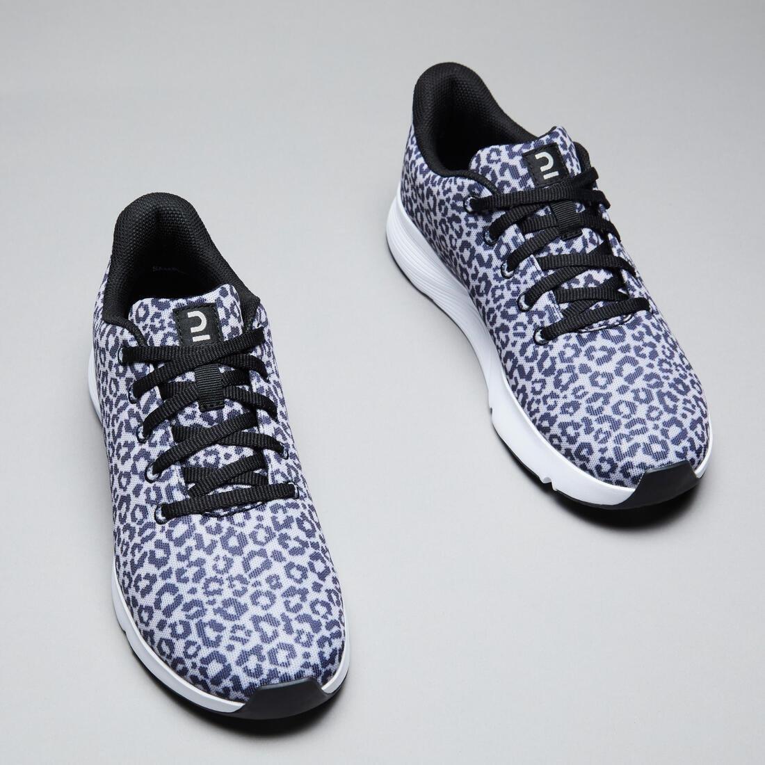 Women Fitness Shoes - 120 - Leopard Print, Black, , large image number 13