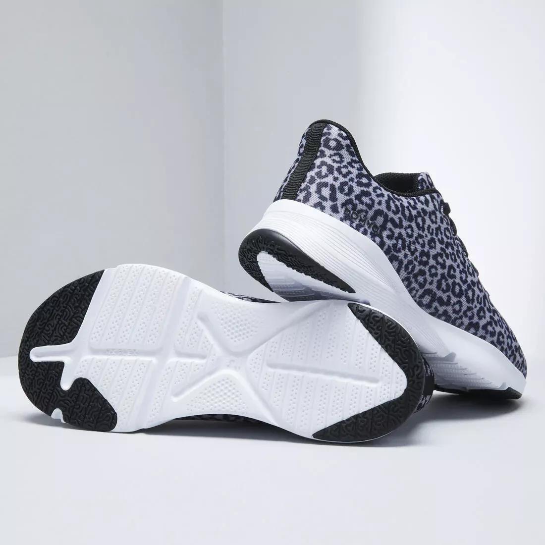 Women Fitness Shoes - 120 - Leopard Print, Black, 5401_000, large image number 14