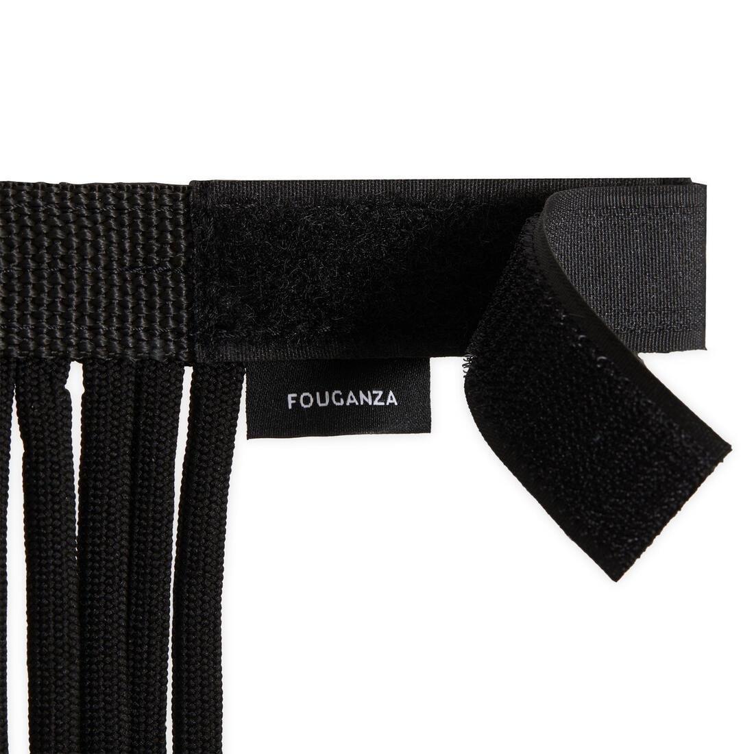 Horse Riding Fly Fringe for Horse and Pony 100, black, , large image number 2
