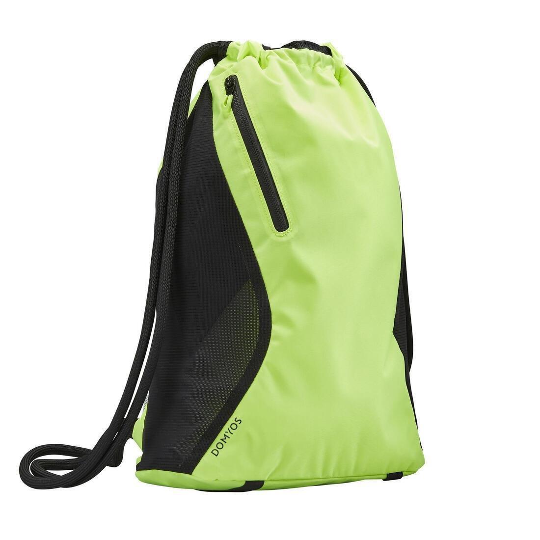 Cardio Training Fitness Backpack, Fluo Lime Yellow, No Color, large image number 0