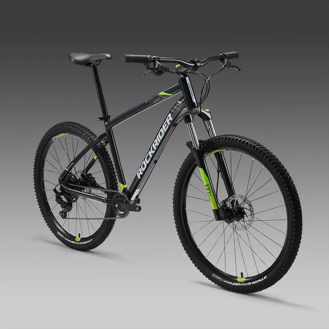 27.5 Inch Mountain Bike - Rockrider St 530, Black, No Color, large image number 1