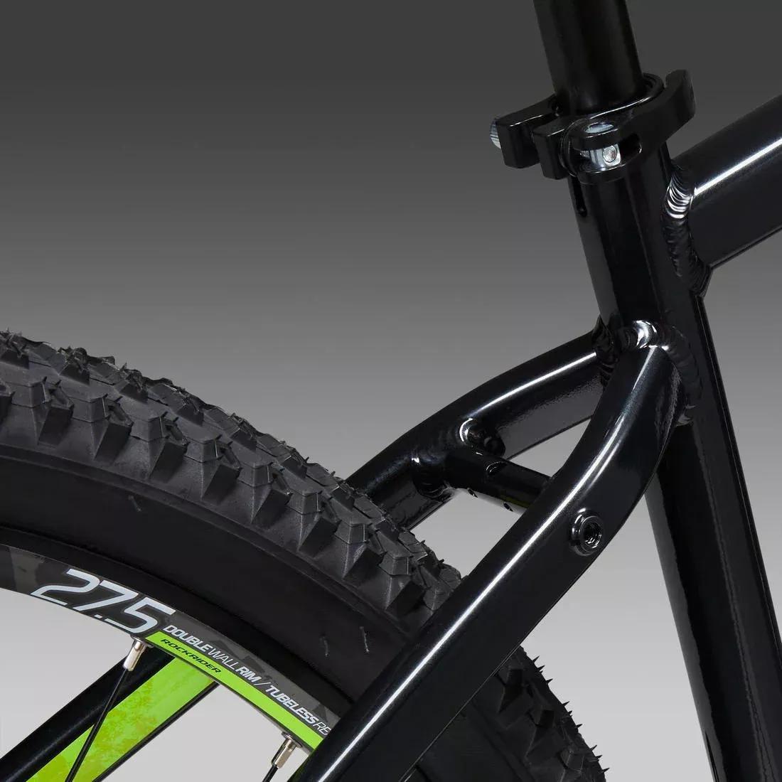 27.5 Inch Mountain Bike - Rockrider St 530, Black, No Color, large image number 10
