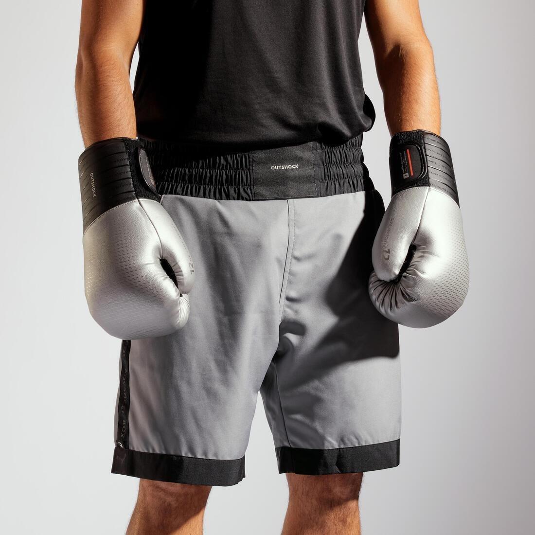 COMET GREY Boxing Sparring Gloves 900 - Black/Silver, , large image number 3