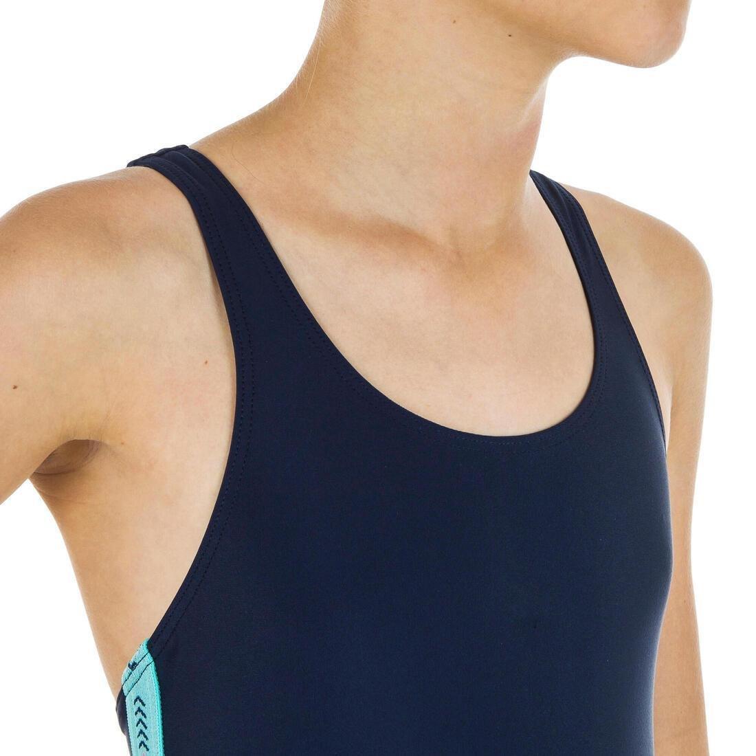 1-piece Vega Shorty Swimsuit, Navy Blue, , large image number 3