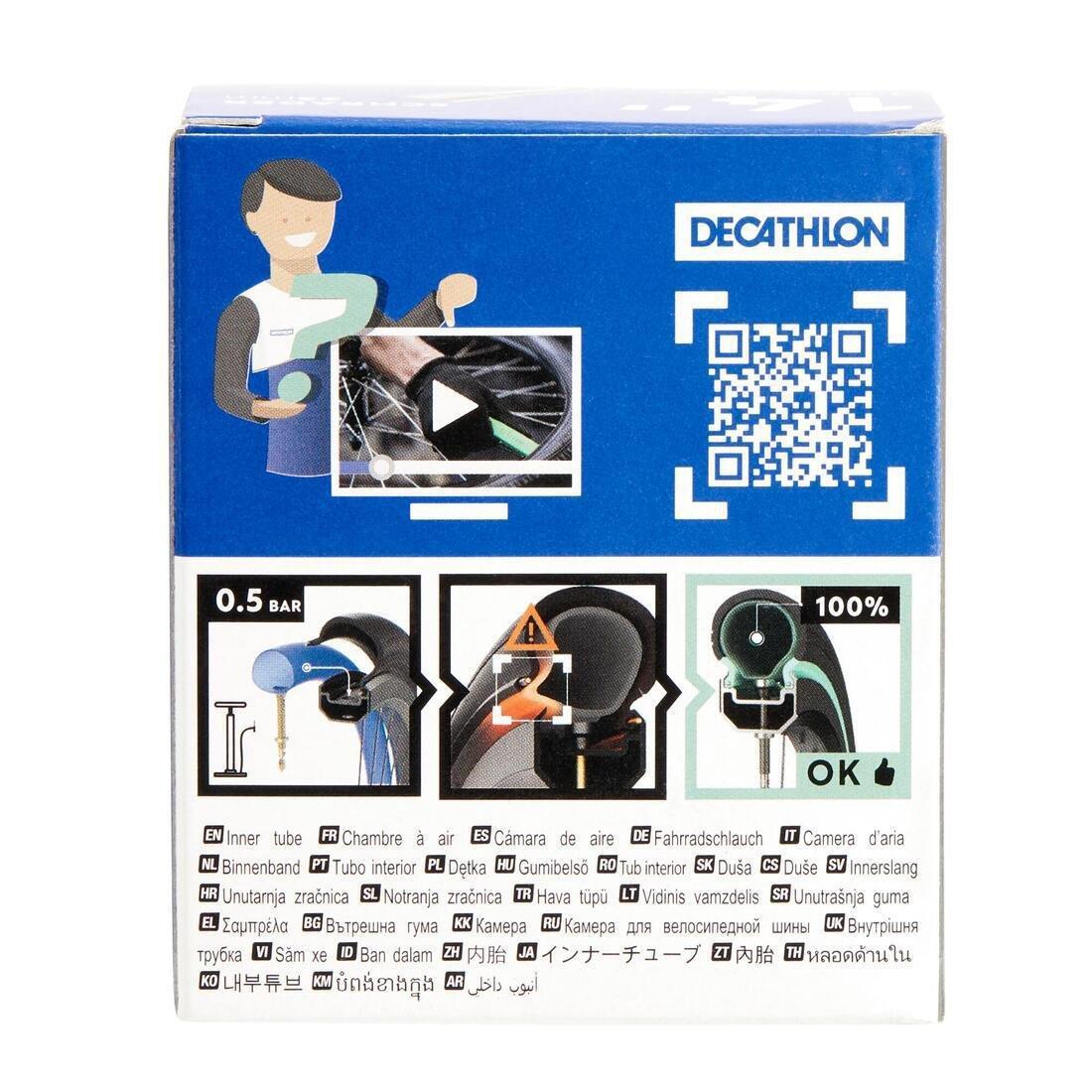 DECATHLON - 14 Inner Tube Section 1 To 1.9, Blue