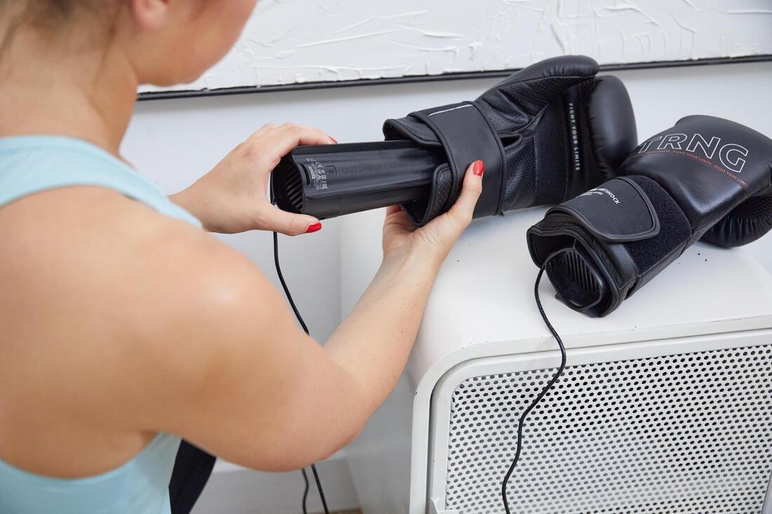 BLACK Boxing Glove Dryer with Integrated Fan, No Color, large image number 5