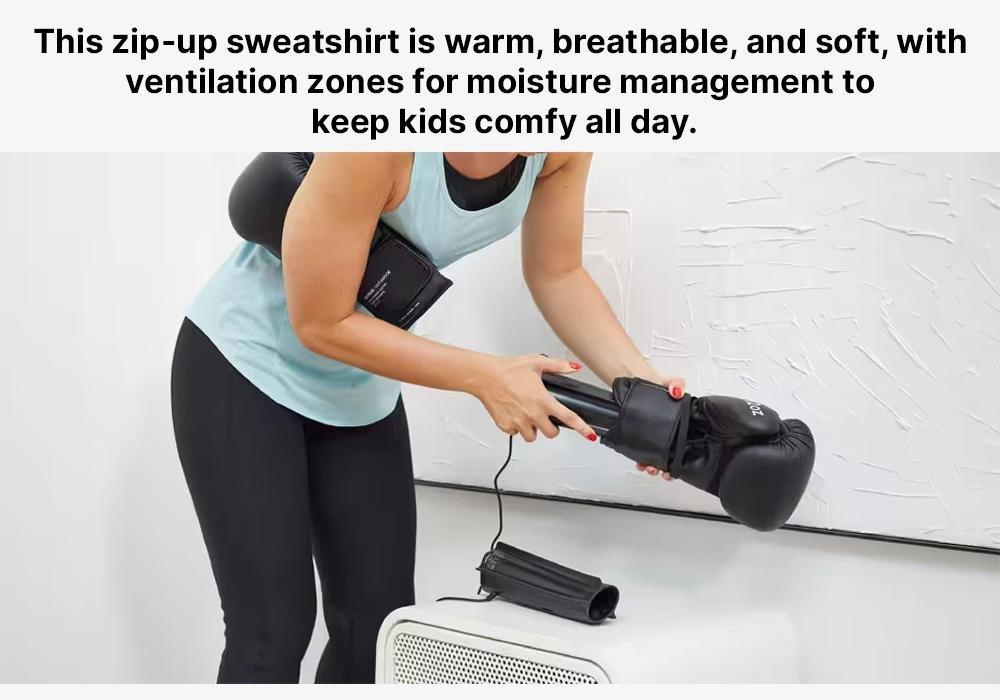 BLACK Boxing Glove Dryer with Integrated Fan, No Color, large image number 11
