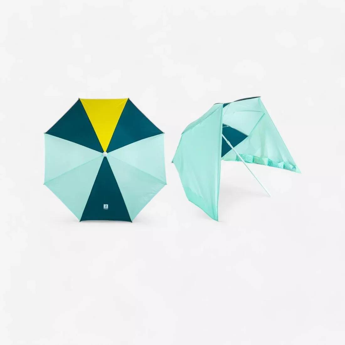 Parasol 2 Person UPF50 PARUV Windstop, Teal Green, No Color, large image number 8