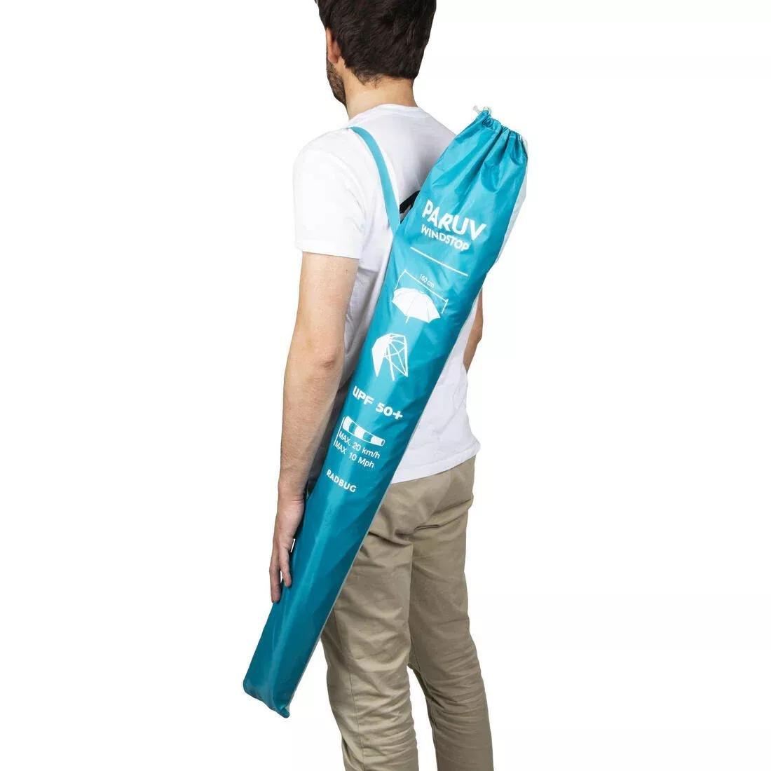 Parasol 2 Person UPF50 PARUV Windstop, Teal Green, No Color, large image number 14