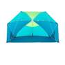 DECATHLON - 3-person Sun Shelter Beach Parasol UPF50 Iwiko 180, Blue