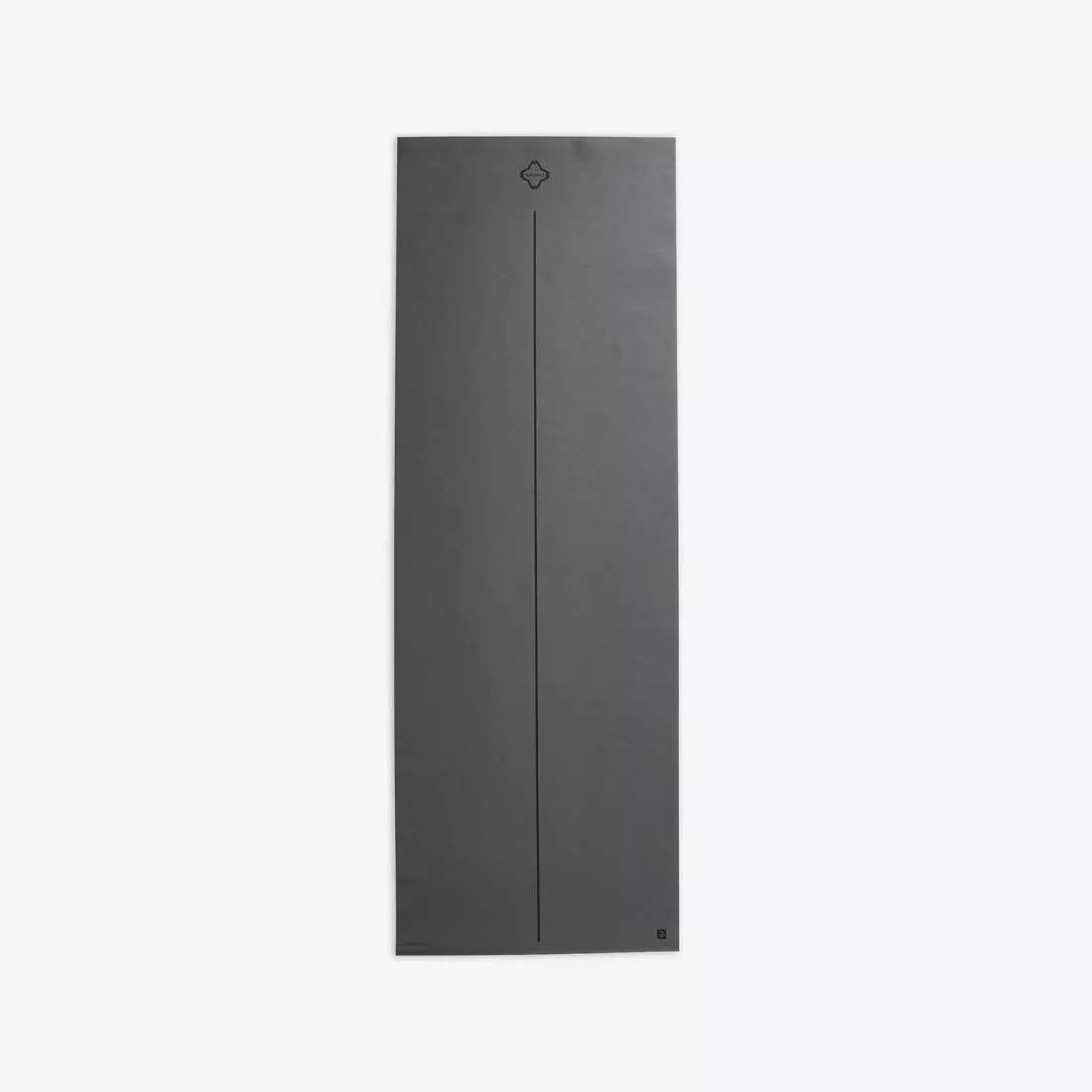 Foldable Travel Yoga Mat, Grey, No Color, large image number 0