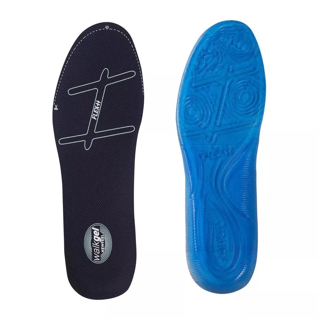 Walk Gel Insoles - Blue, No Color, medium