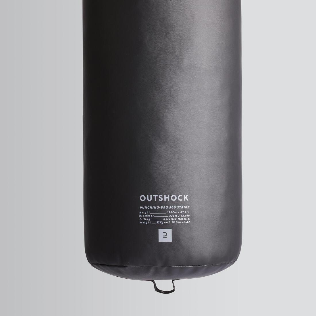 Kick Boxing Punching Bag 500 Strike, Black, No Color, large image number 3
