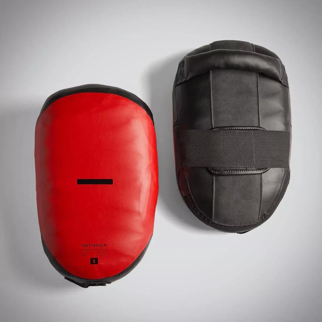 BEIGE Inflatable Boxing Pads Air 100 Twin-Pack - Red/Black, No Color, large image number 0