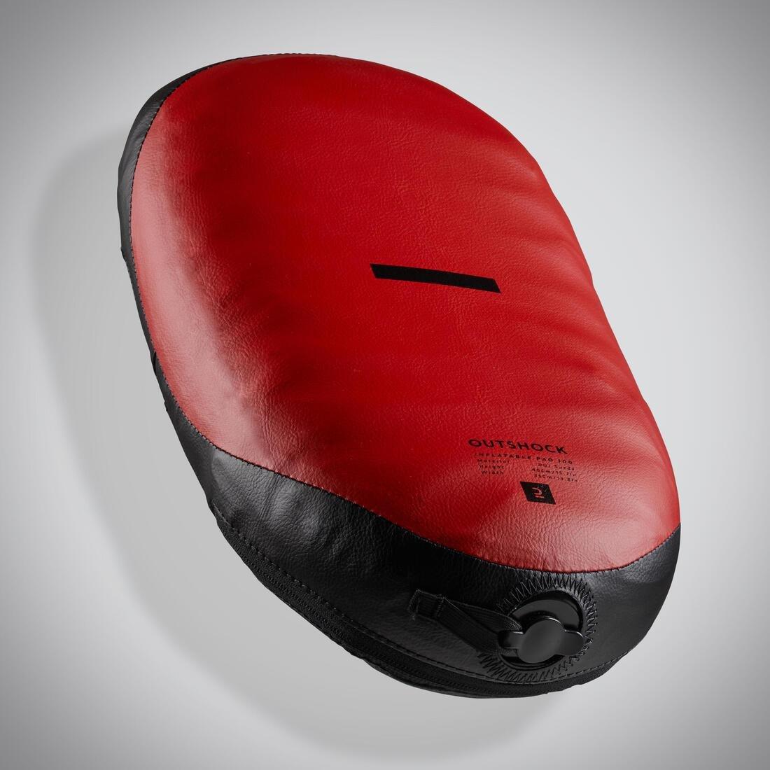 BEIGE Inflatable Boxing Pads Air 100 Twin-Pack - Red/Black, No Color, large image number 2