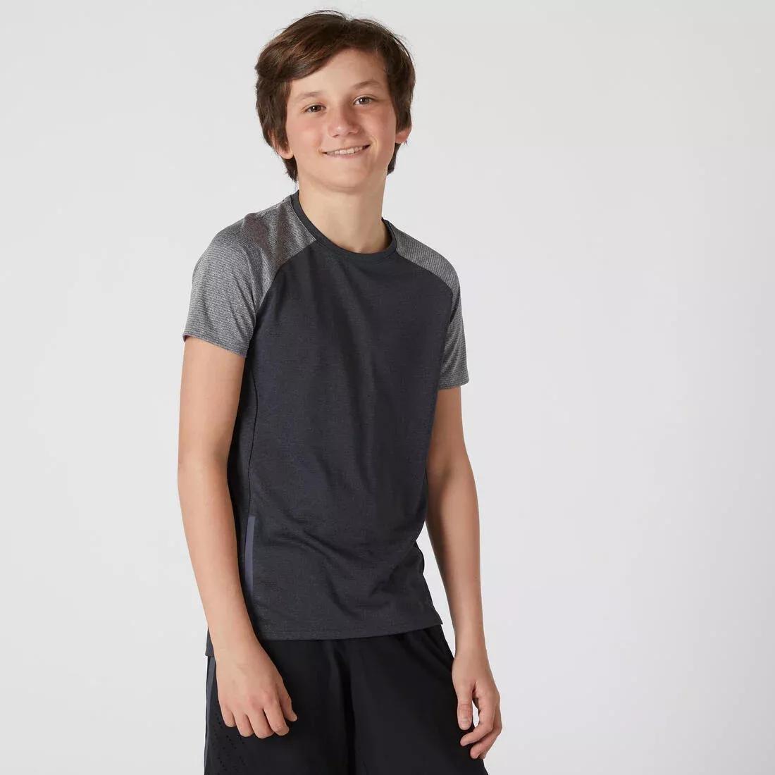 Kids Technical Breathable T-Shirt S580, Black, , large image number 0