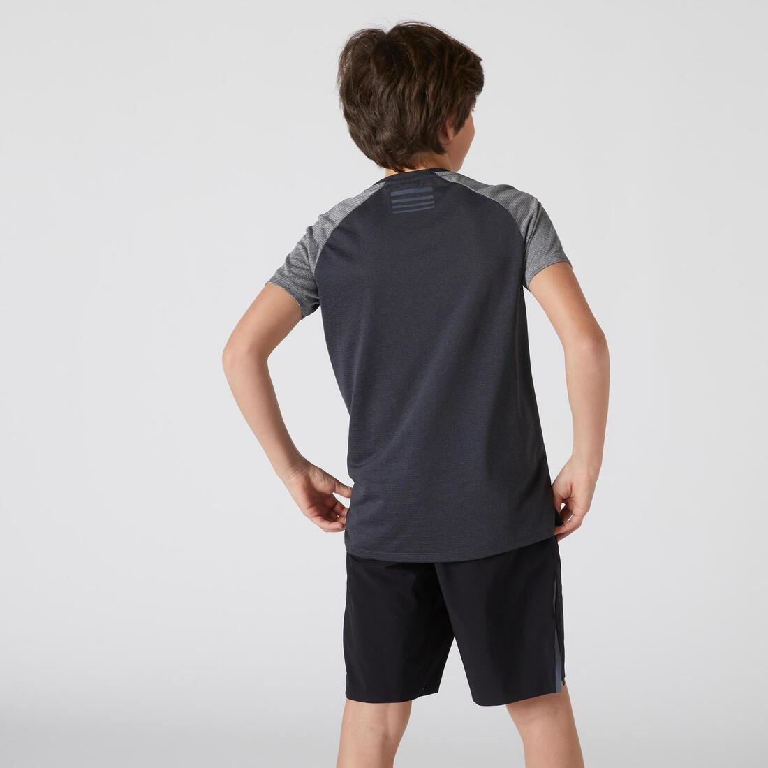 Kids Technical Breathable T-Shirt S580, Black, , large image number 1