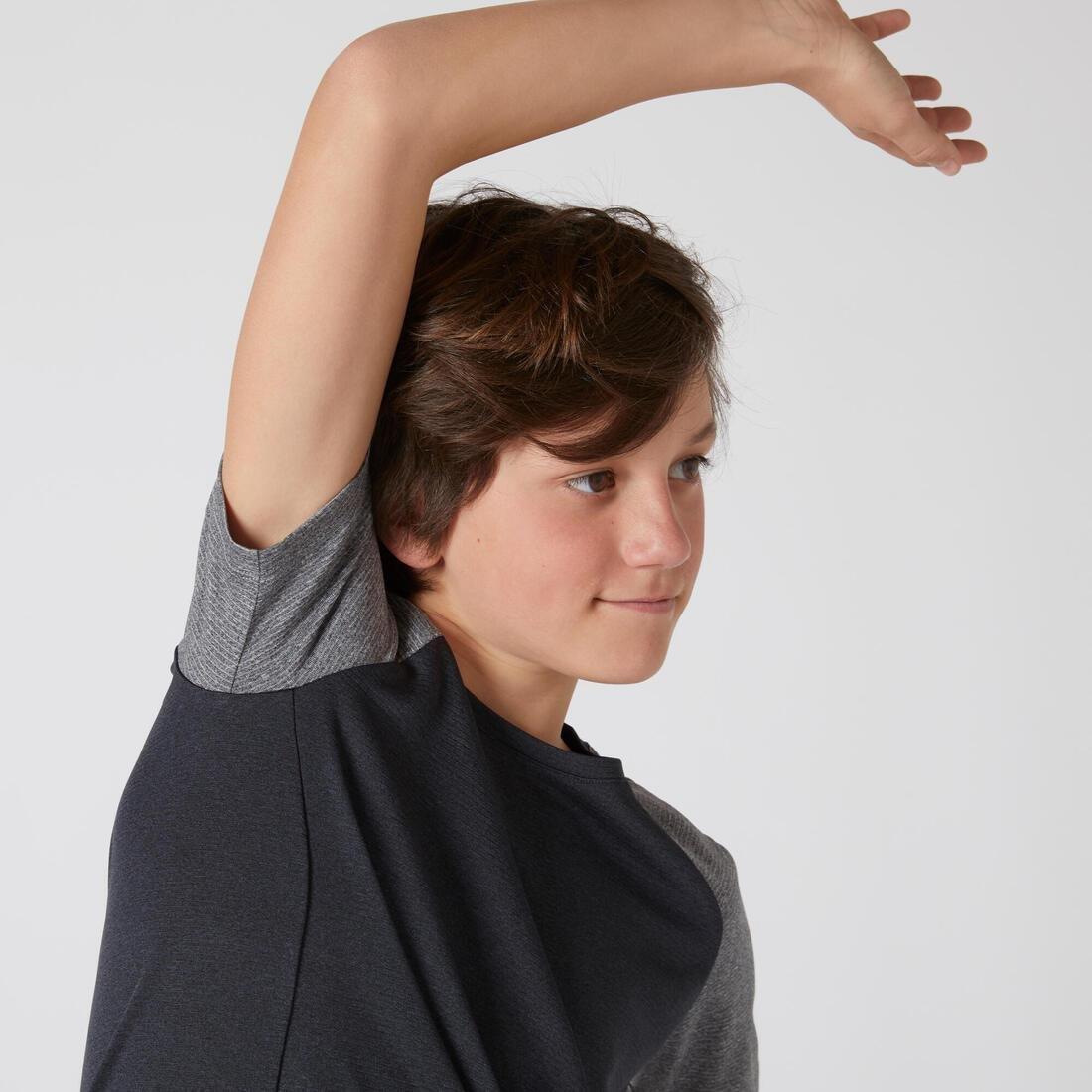 Kids Technical Breathable T-Shirt S580, Black, , large image number 4