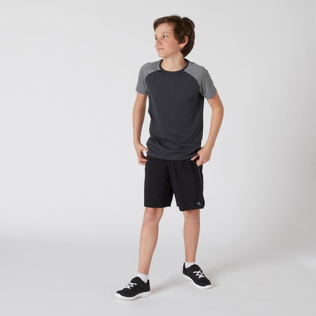 Kids Technical Breathable T-Shirt S580, Black, , large image number 5