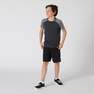DOMYOS - Kids Technical Breathable T-Shirt S580, Black