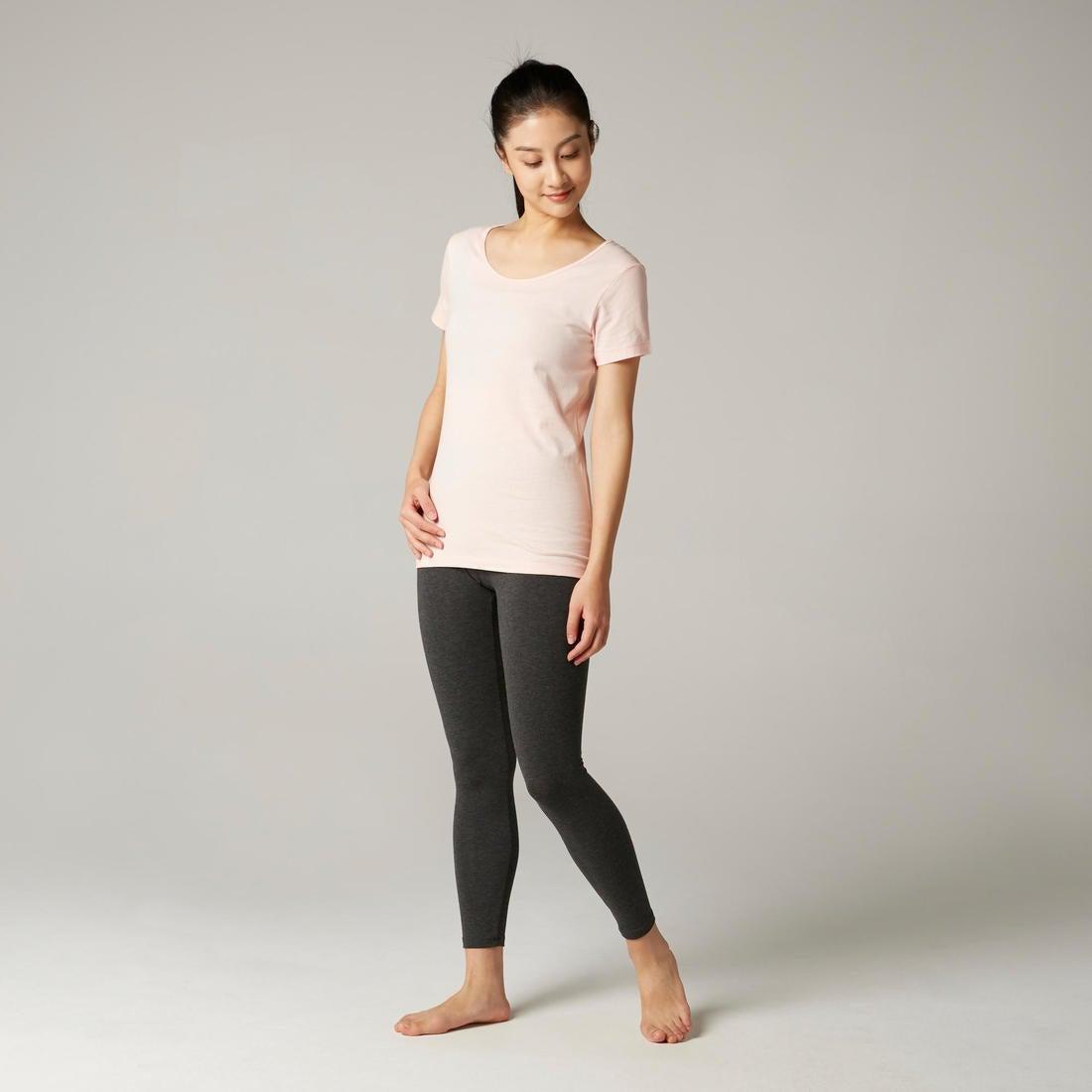 100% Cotton Fitness T-Shirt, Grey, No Color, large image number 5