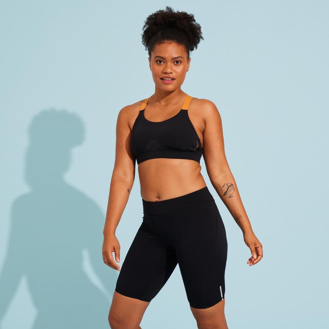 BLACK Women's Aquafit-Aquabiking Jammer Swimsuit Shorts Mila Black, No Color, medium