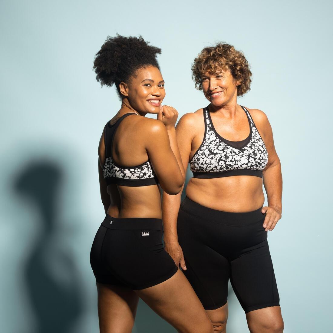 BLACK Women's Aquafit-Aquabiking Jammer Swimsuit Shorts Mila Black, No Color, large image number 4