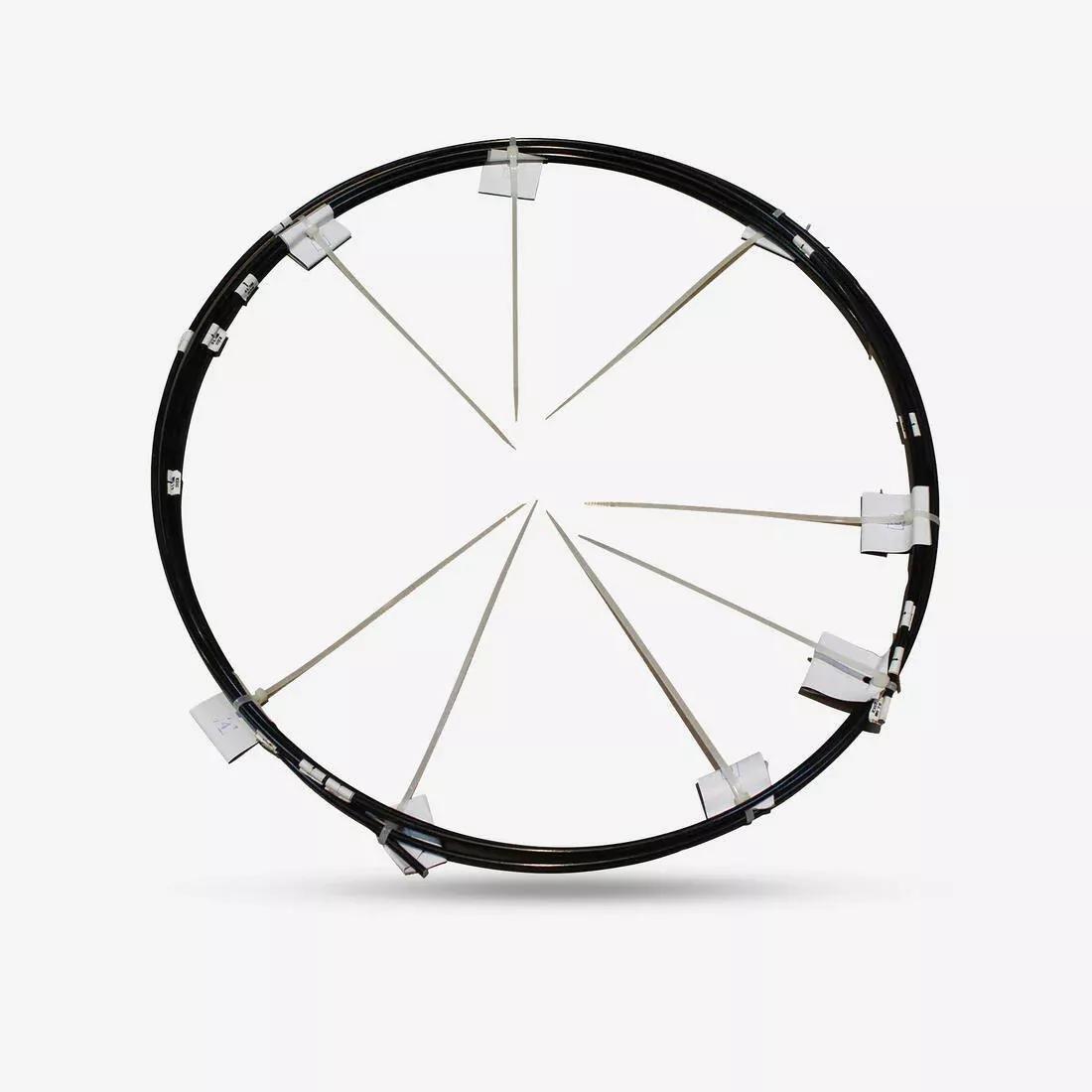 BLACK SECONDS POLE  - 7 MM DIAMETER - SPARE PART FOR 2 SECONDS TENT, No Color, medium