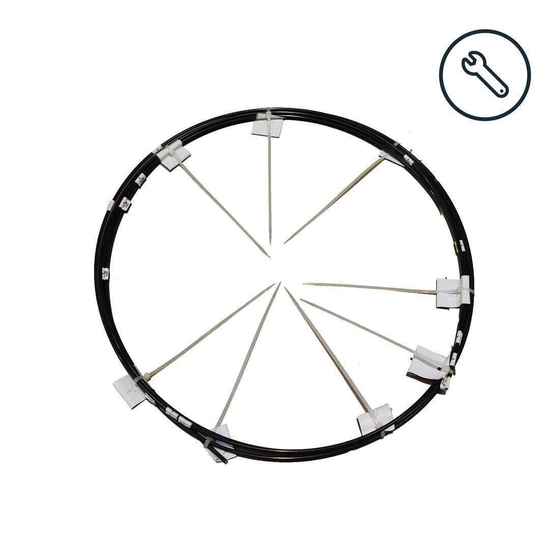 Seconds Pole - 7 Mm Diameter - Spare Part For 2 Seconds Tent, Black, No Color, medium