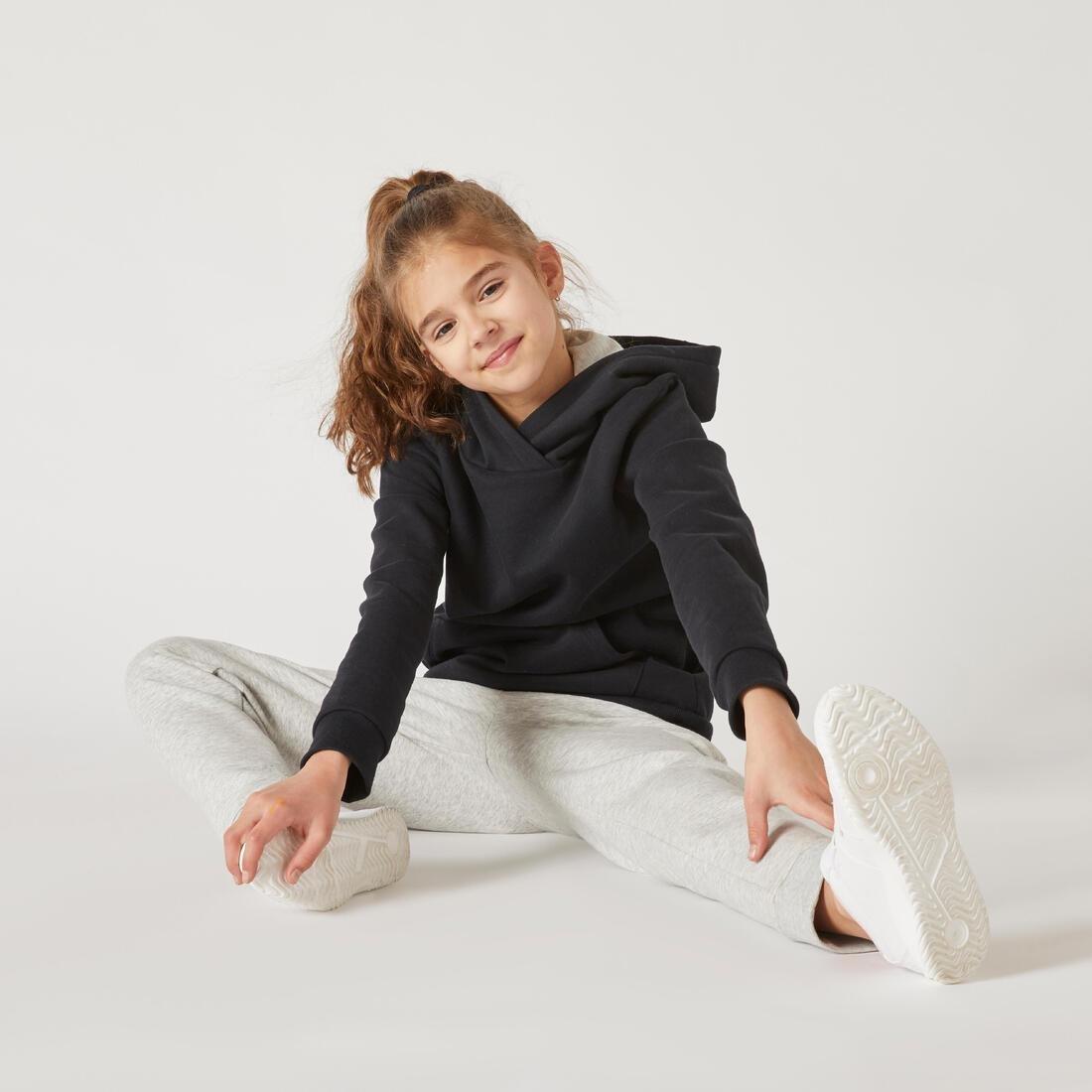 Kids Girls Hoodie, Black, , large image number 5