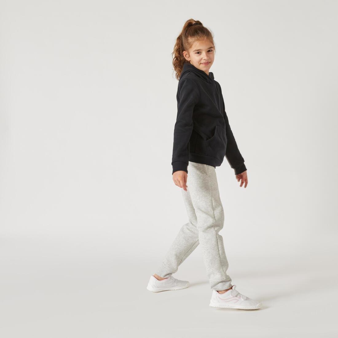 Kids Girls Hoodie, Black, , large image number 6