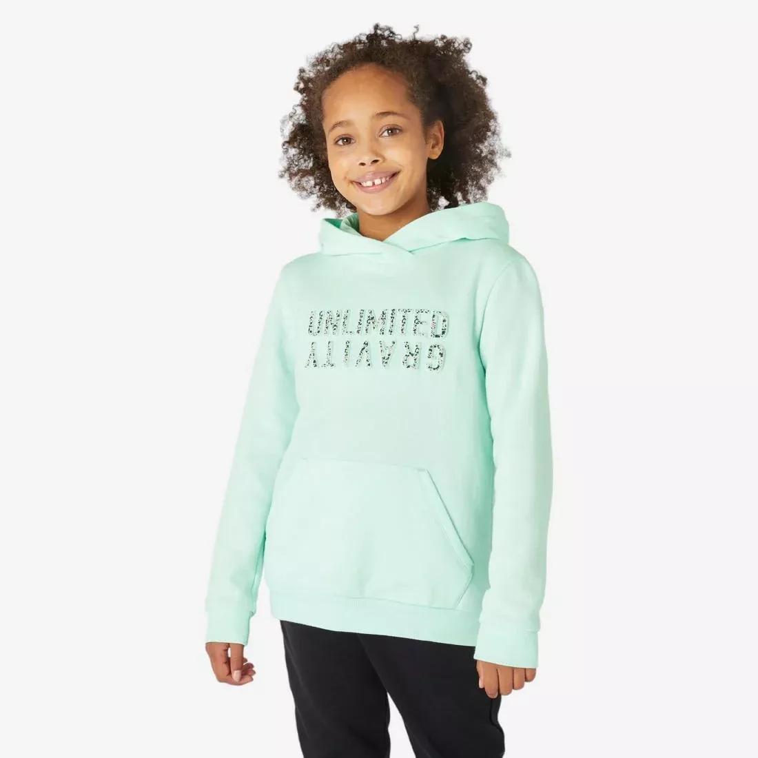 Kids Girls Hoodie, Black, , large image number 10