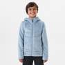 QUECHUA - Kids Warm Hiking Fleece Jacket - Mh500 Aged 7-15, Denim Blue