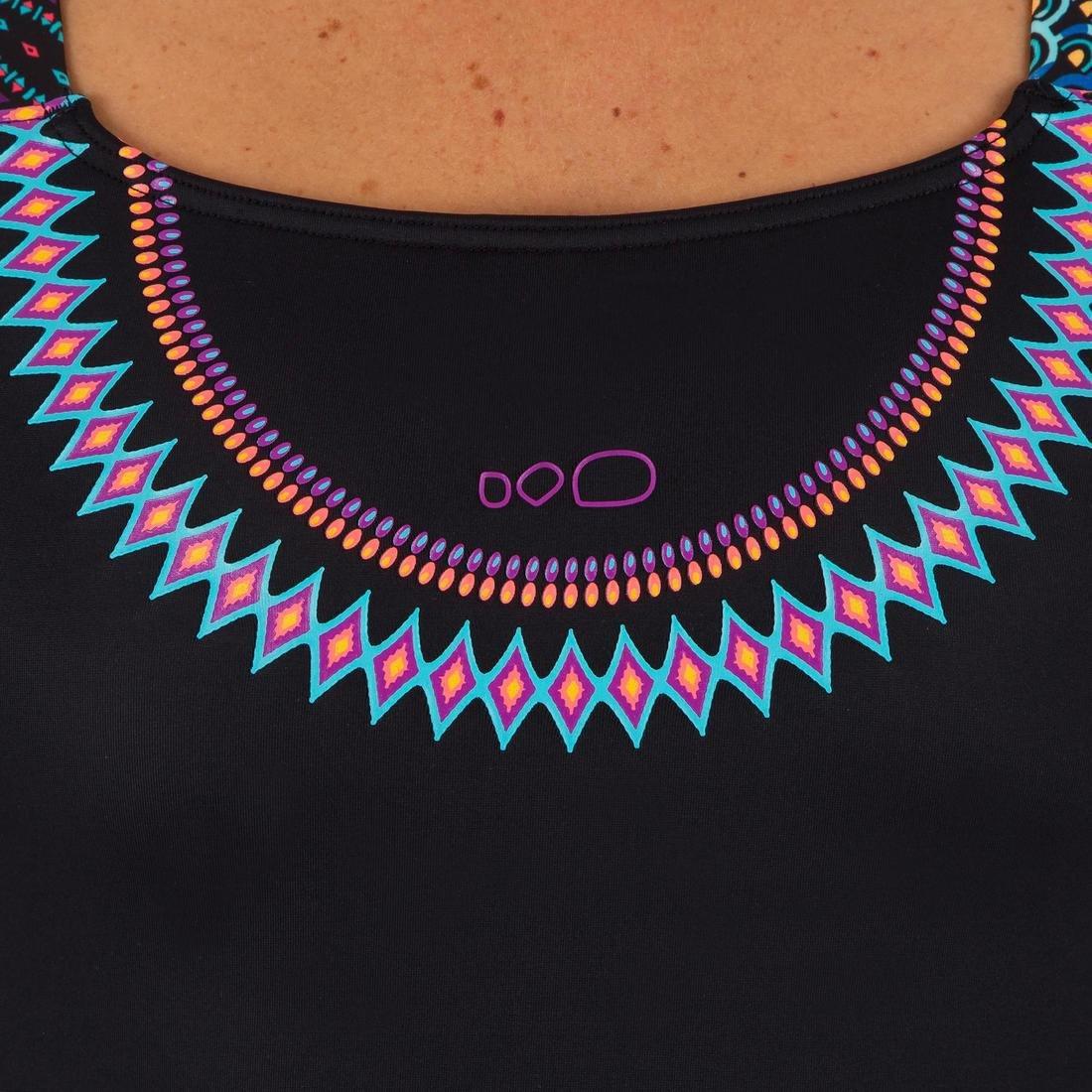 Women One-Piece Swimsuit, Black, No Color, large image number 12