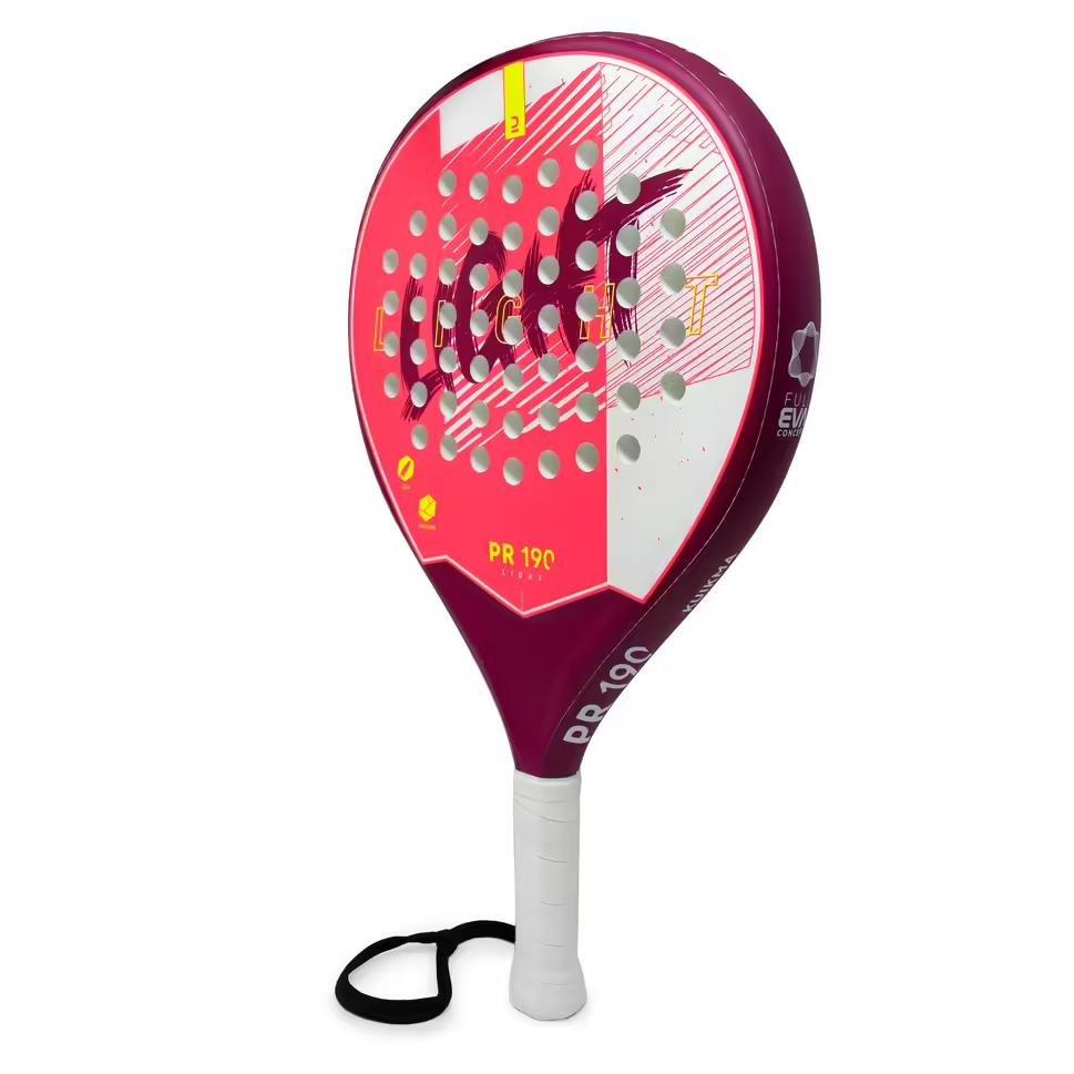PINK Kids' Padel Racket PR 190, No Color, large image number 1