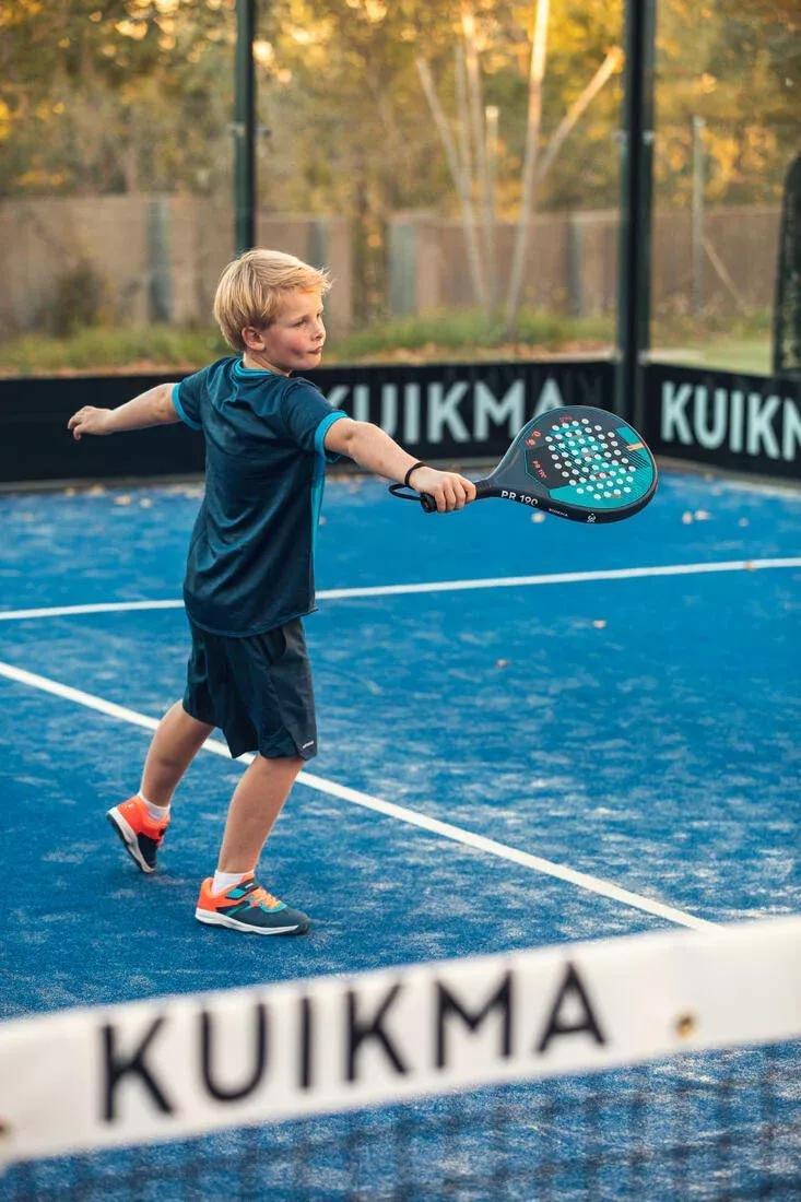 PETROL BLUE Kids' Padel Racket PR 190, No Color, large image number 10