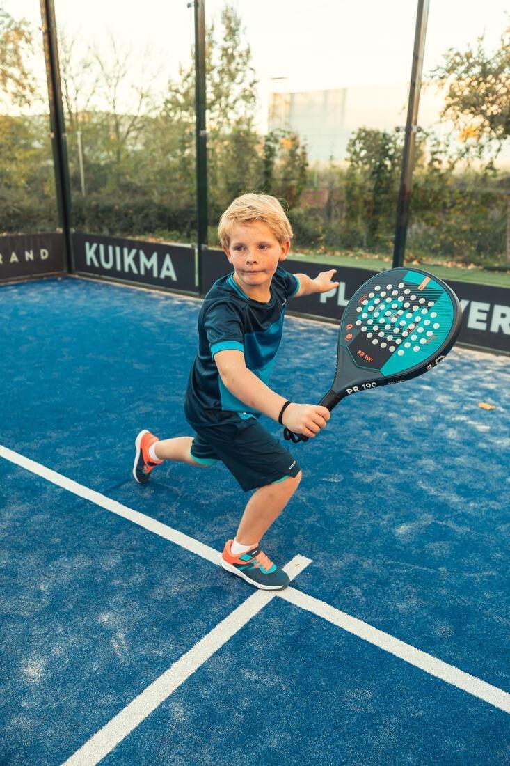 PETROL BLUE Kids' Padel Racket PR 190, No Color, large image number 13