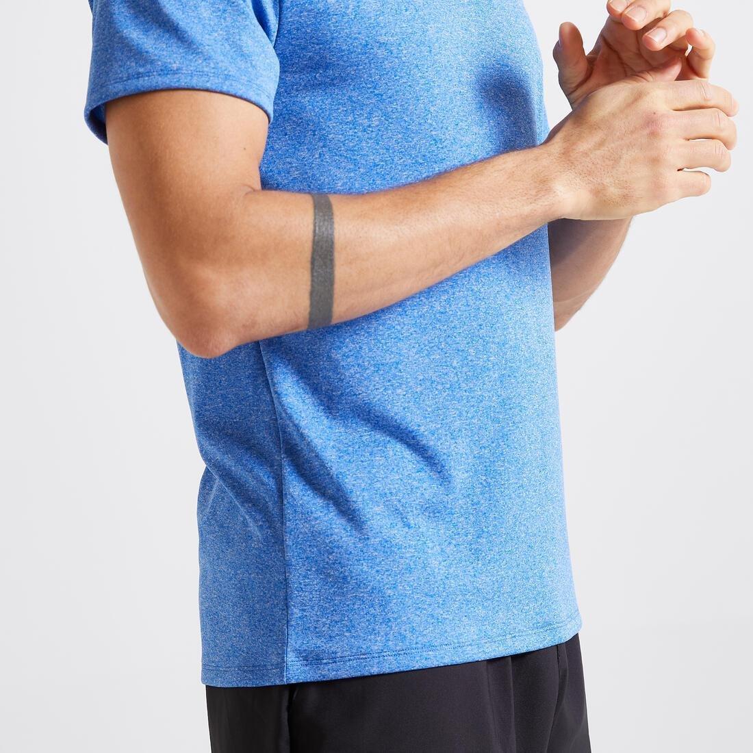 Technical Fitness T-Shirt 100, Mottled, Steel Grey, , large image number 13