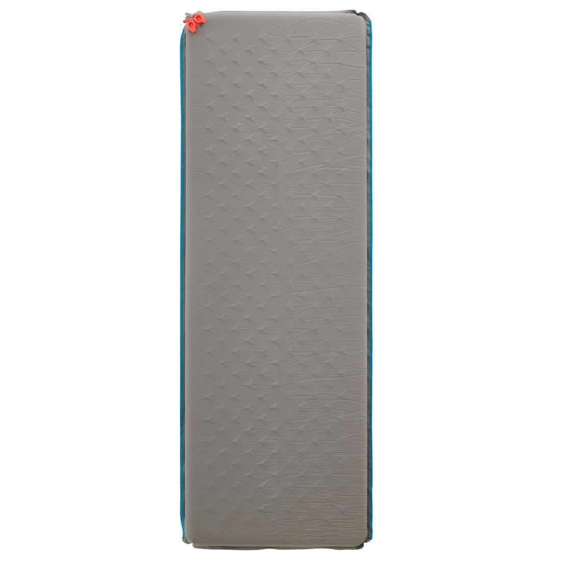 Self-Inflating Camping Mattress Comfort 1 Person, Dark Petrol Blue, No Color, large image number 4