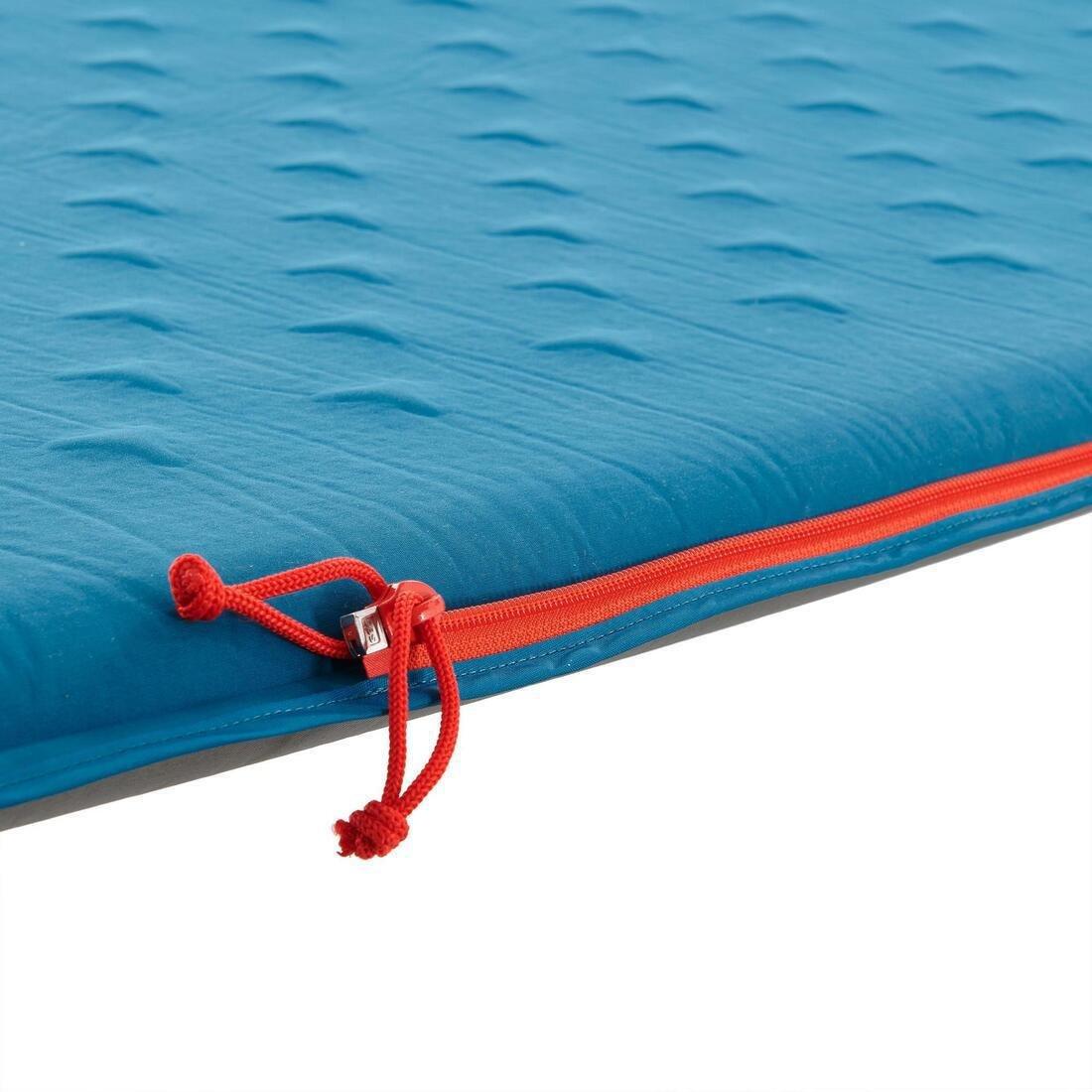 Self-Inflating Camping Mattress Comfort 1 Person, Dark Petrol Blue, No Color, large image number 6
