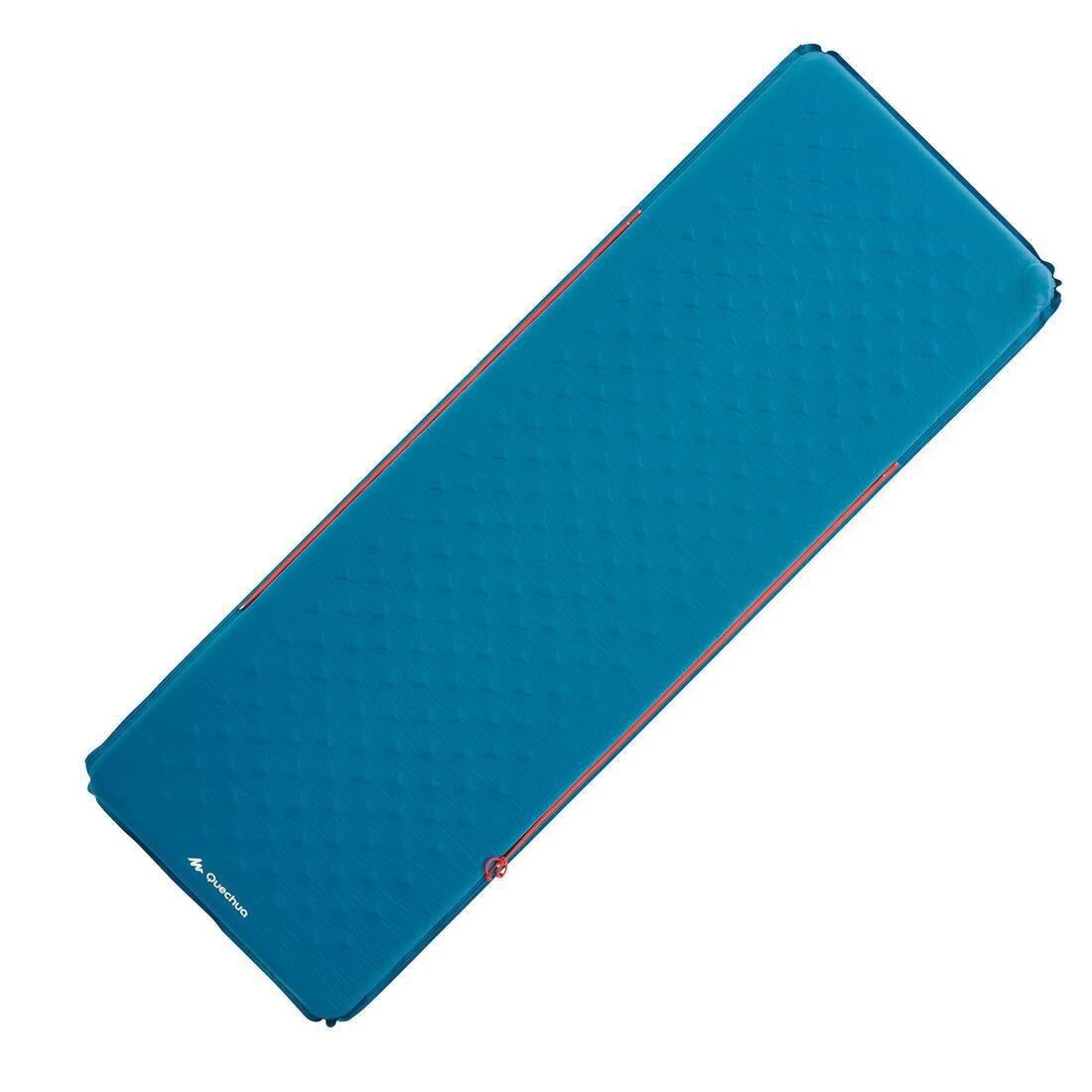 Self-Inflating Camping Mattress Comfort 1 Person, Dark Petrol Blue, No Color, large image number 8