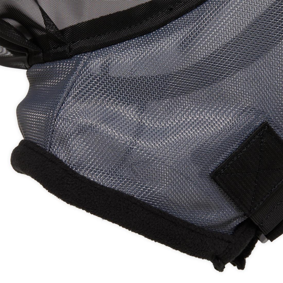 Horse Riding Fly Mask For Horse And Pony - 500, Grey, No Color, large image number 1