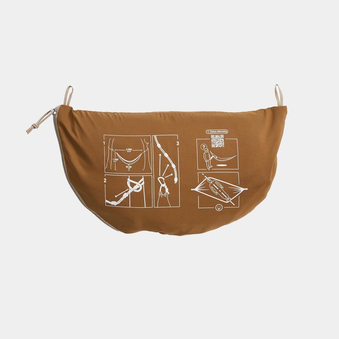 QUECHUA - Two-person Hammock - Comfort 2 Person, Cinnamon