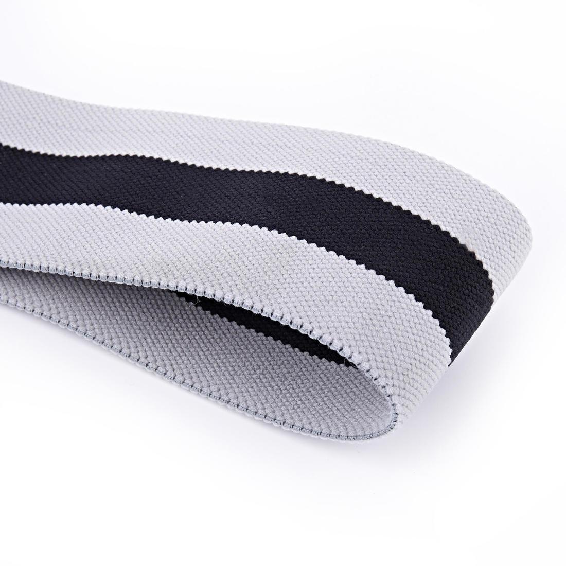 Strength Training Resistance Band Glute Band, Hard, Graphite, No Color, large image number 6