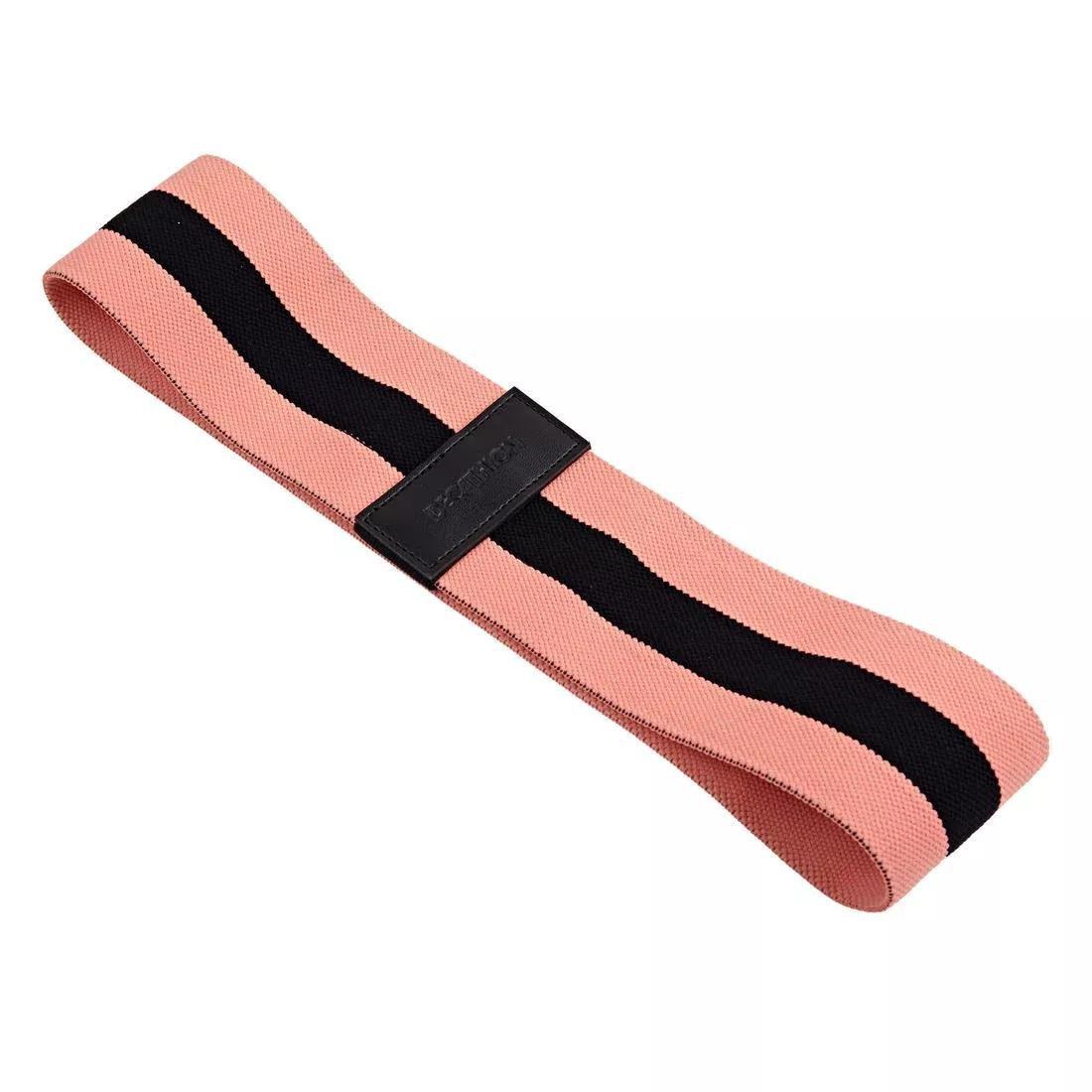 Strength Training Resistance Band Glute Band, Hard, Pale Coral, No Color, large image number 0