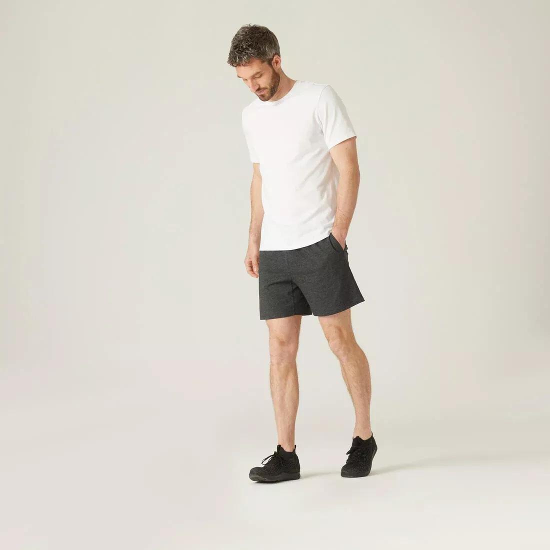GREY Men's Fitness Shorts 100, , large image number 10