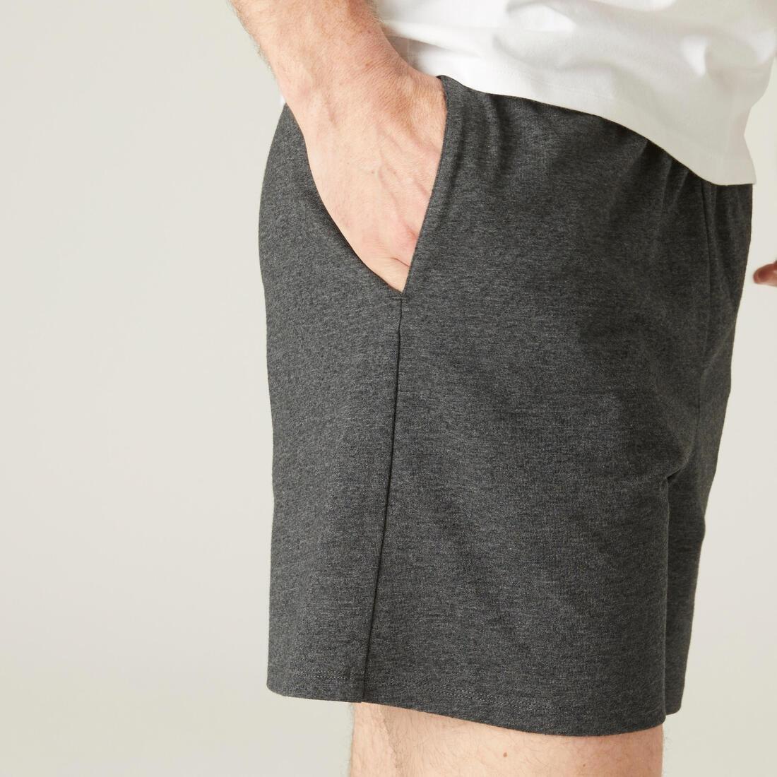 GREY Men's Fitness Shorts 100, , large image number 11